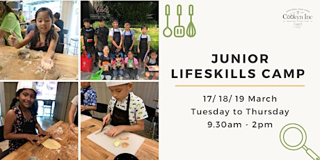 Junior Lifeskills Camp - March Holidays primary image