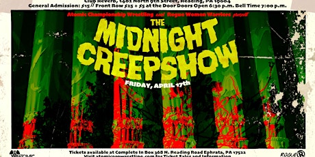 4/17/20 Atomic Championship Wrestling Presents "The Midnight Creepshow"