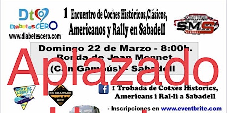 Imagen principal de 1 Encuentro de Coches Históricos,Clásicos,Americanos y Rally en Sabadell