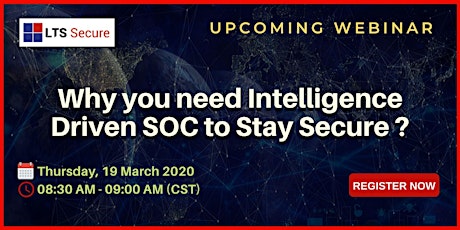 Why you need Intelligence Driven SOC to Stay Secure primary image