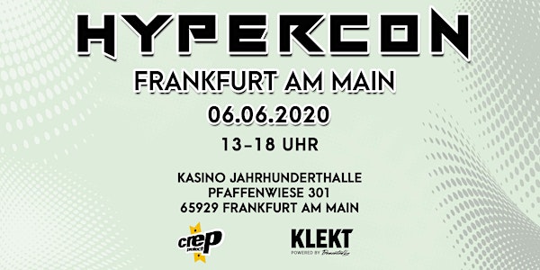 HYPERCON Sneakerconvention Frankfurt