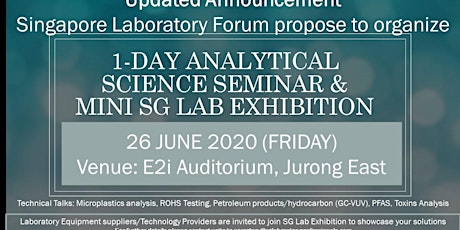 1 Day Seminar on Advanced Analytical Techniques and Mini SG Lab Show primary image