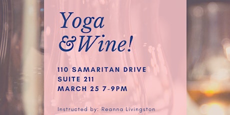 Yoga & Wine Night primary image