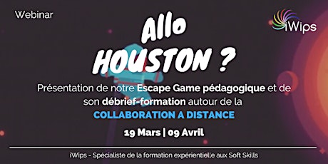 Image principale de [Webinar] Allo Houston ? Collaboration à distance et Escape Game