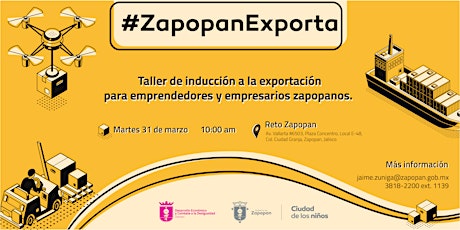 Imagen principal de (SUSPENDIDO) Taller #ZapopanExporta