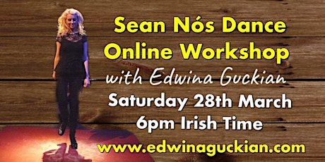 Sean Nós Dance Jig Workshop Online with Edwina Guckian
