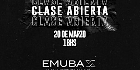 Imagen principal de EMUBA X- LA REVOLUCIÓN DEL ESPÍRITU- EXCLUSIVO ADOLESCENTES DE 14 A 17 AÑOS