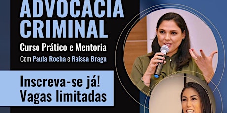 Imagem principal do evento ADVOCACIA CRIMINAL - Curso Prático e Mentoria