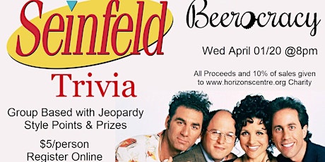 Seinfeld Trivia for Charity primary image