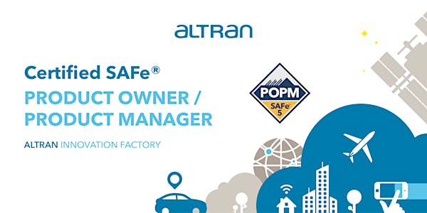 Certified SAFe® PRODUCT OWNER / PRODUCT MANAGER (POPM)
