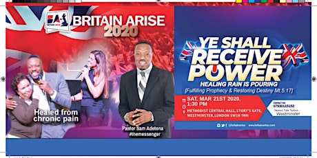 BRITAIN ARISE MARCH 2020 [YE SHALL RECEIVE POWER] primary image