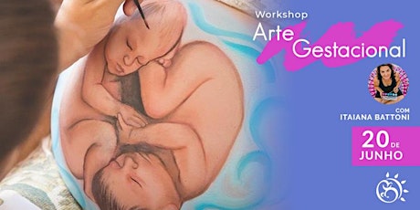 Imagem principal do evento Workshop Arte Gestacional  -  Uma vivência de conexão através da arte