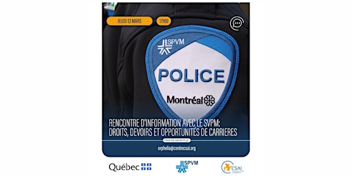 Image principale de RENCONTRE D'INFORMATION AVEC LE SVPM