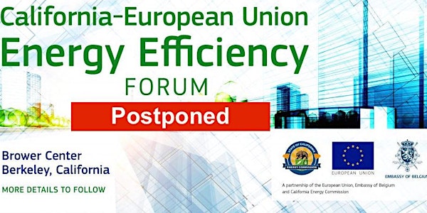 *Live Stream* California-European Union Energy Efficiency Forum