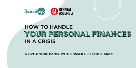 How to Handle Your Personal Finances in a Crisis primary image