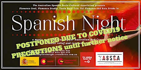 POSTPONED Spanish Night: Fundraising event for the Australian  Red Cross primary image