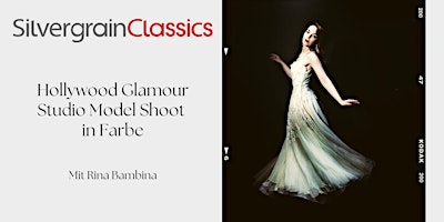 50er Glamour Studio Model Shoot in Farbe primär bild