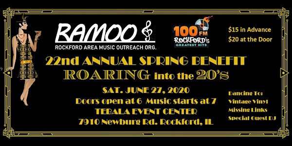 22nd RAMOO Annual Spring Benefit