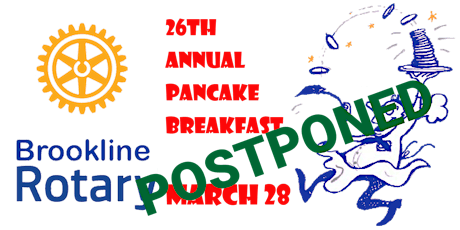 Brookline Rotary Pancake Breakfast POSTPONED - NEW DATE TBD primary image