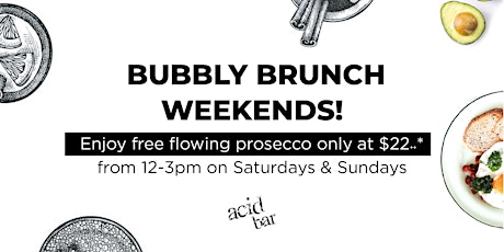 Bubbly Brunch Weekends! primary image
