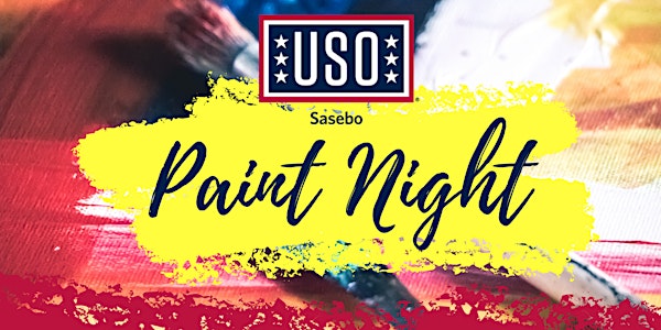 USO Sasebo Paint Night