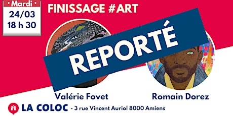Image principale de Finissage - Exposition Valérie Fovet x Romain Dorez à La Coloc