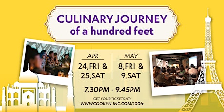 "Culinary Journey of A Hundred Feet" - 5D Dining Experience! - April/May 2020 primary image