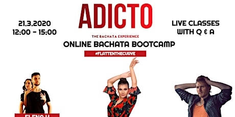 Hauptbild für ADICTO: Online Bachata Bootcamp - First Edition
