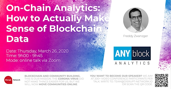 
		Online Talk: “On-Chain Analytics: How to Make Sense of Blockchain Data” image
