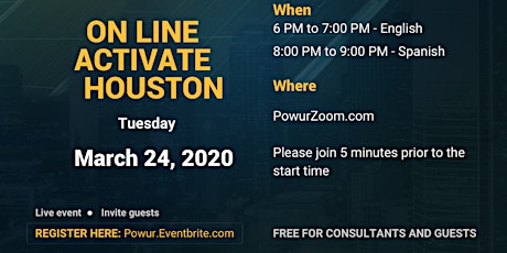 ZOOM OPPORTUNITY AND TRAINING EVENT - HOUSTON, TEXAS primary image