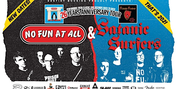 No Fun At All / Satanic Surfers: 27 years anniversary tour