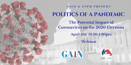 Webinar: Politics Of A Pandemic primary image