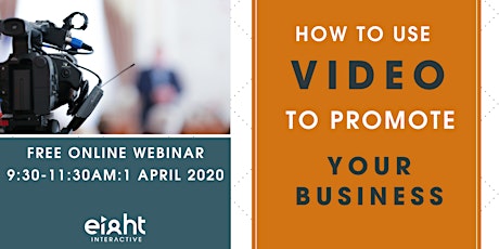 How To Use Video To Promote Your Business - Swindon 1 April 2020 primary image