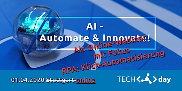 Webinar: TECHday #2 - AI Automate & Innovate