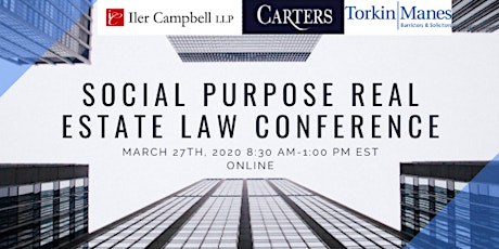 Social Purpose Real Estate Law Conference primary image