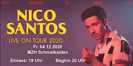 Nico Santos Live on Tour 2021