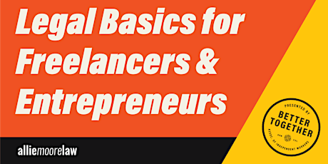 Legal Basics for Freelancers and Entrepreneurs primary image