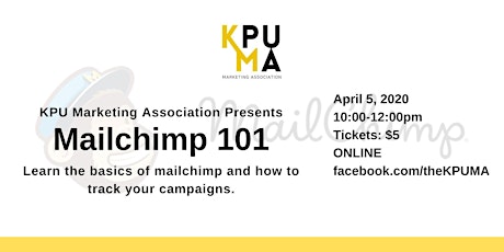 KPUMA Presents: Mailchimp 101 (Online) primary image