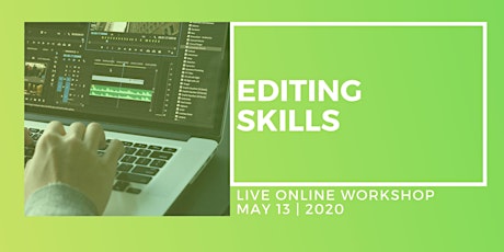 Video Editing Skills - Live Online One-Day Workshop primary image