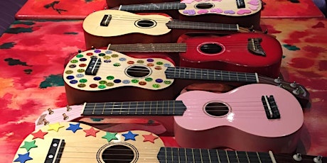Ukulele Lesson for Beginners with Social Jam Session - Live - Fundraiser primary image