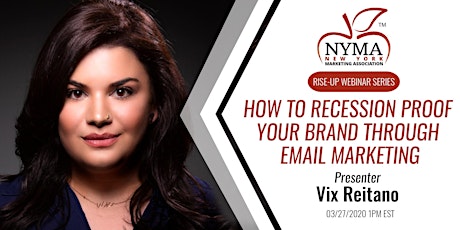Rise-up Webinar:How to Recession Proof Your Brand Through Email Marketing primary image