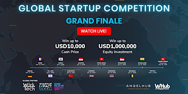 [Watch Live] Global Startup Competition - Grand Finale