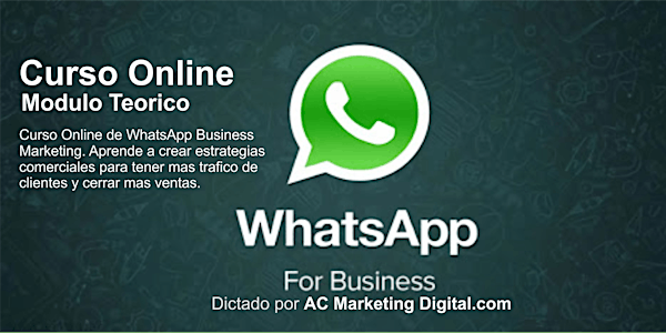 WhatsApp Business Marketing - Curso Online