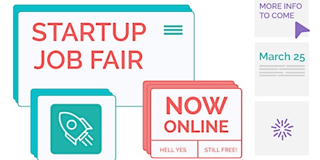 Primaire afbeelding van Startup Jobfair // Digital Edition!