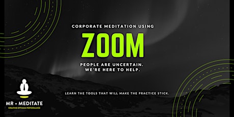 Imagem principal de Corporate Meditation (using Zoom)