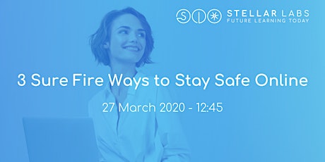 Primaire afbeelding van 3 Sure Fire Ways to Stay Safe Online