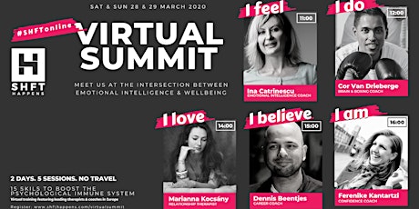 SHFT HAPPENS VIRTUAL SUMMIT 28 & 29 MARCH 2020 primary image