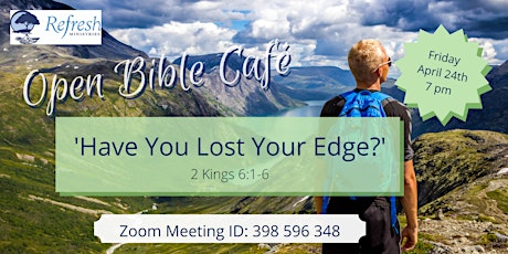 April 2020 Open Bible Café  primary image
