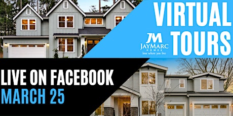 Live Virtual Tours with JayMarc Homes primary image