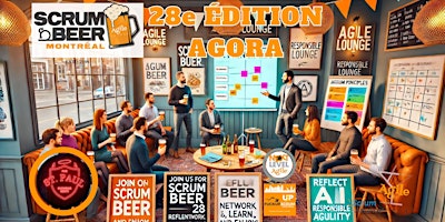 Scrum Beer 28 - Printemps pour un AGORA d’agilité Responsable primary image